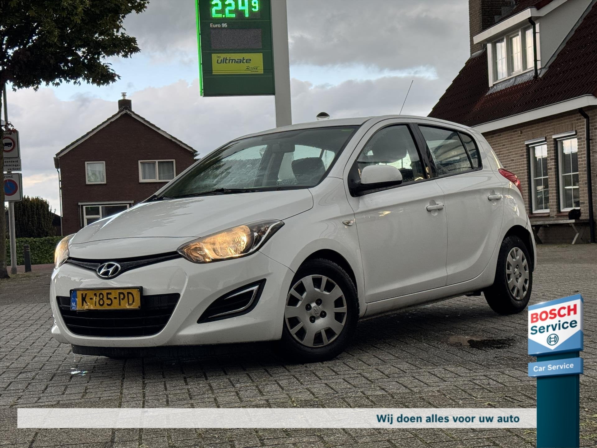 Hyundai I 20 1.1 CRDI Airco 5drs, Auto's, Voorwielaandrijving, Euro 5, Gebruikt, Wit
