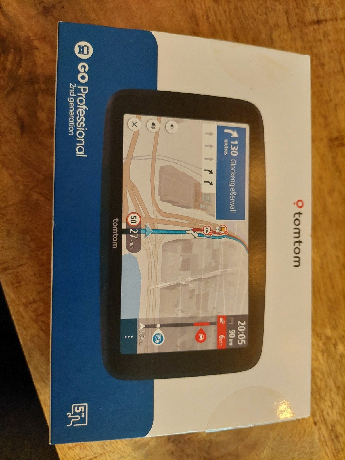 tomtom go professional 5inch 2nd generation bus vrachtwagen, Ophalen of Verzenden, Zo goed als nieuw