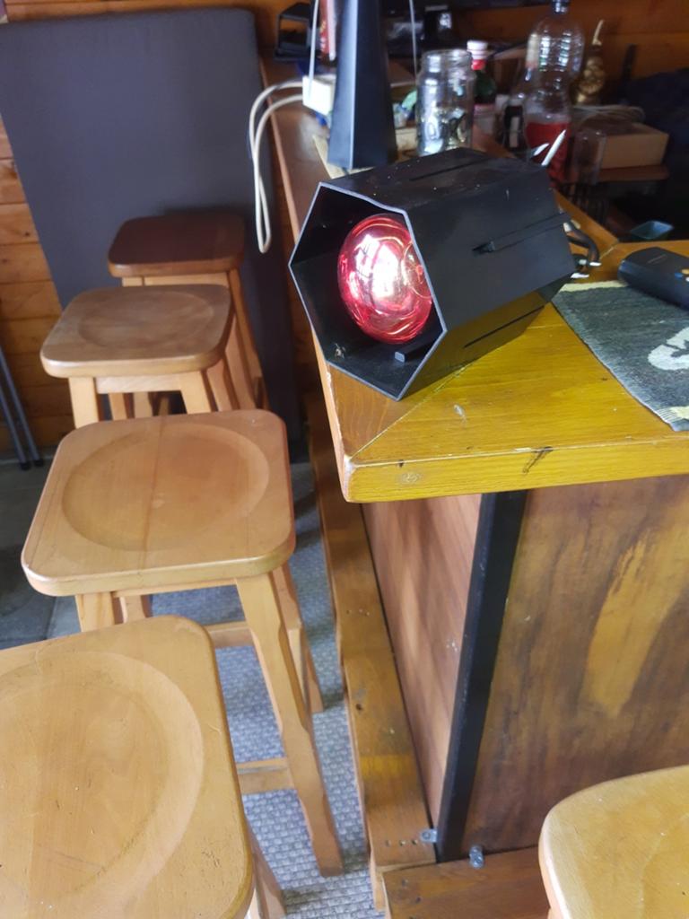 Spot rood, Muziek en Instrumenten, Licht en Laser, Ophalen, Licht