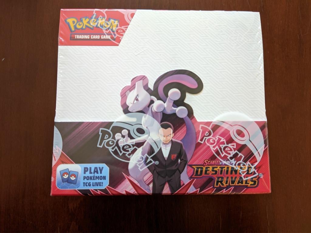 Pokémon Destined Rivals Booster Box, Hobby en Vrije tijd, Verzamelkaartspellen | Pokémon, Ophalen of Verzenden, Nieuw, Boosterbox