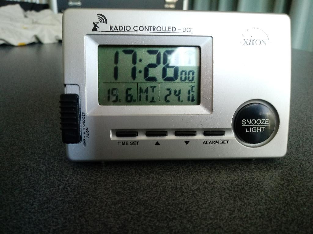 DCF wekker met temperatuur meting (nieuw), Verzenden, Nieuw, Digitaal