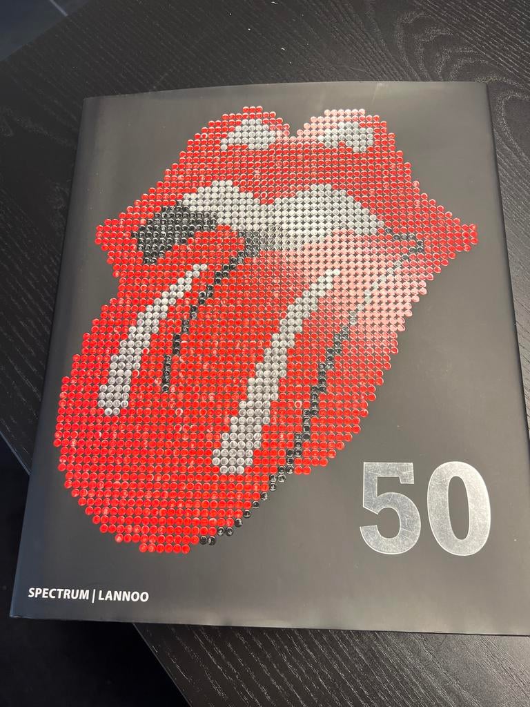 The Rolling Stones 50 Jaar Boek - Jubileumeditie, Boeken, Ophalen of Verzenden, Zo goed als nieuw, Artiest