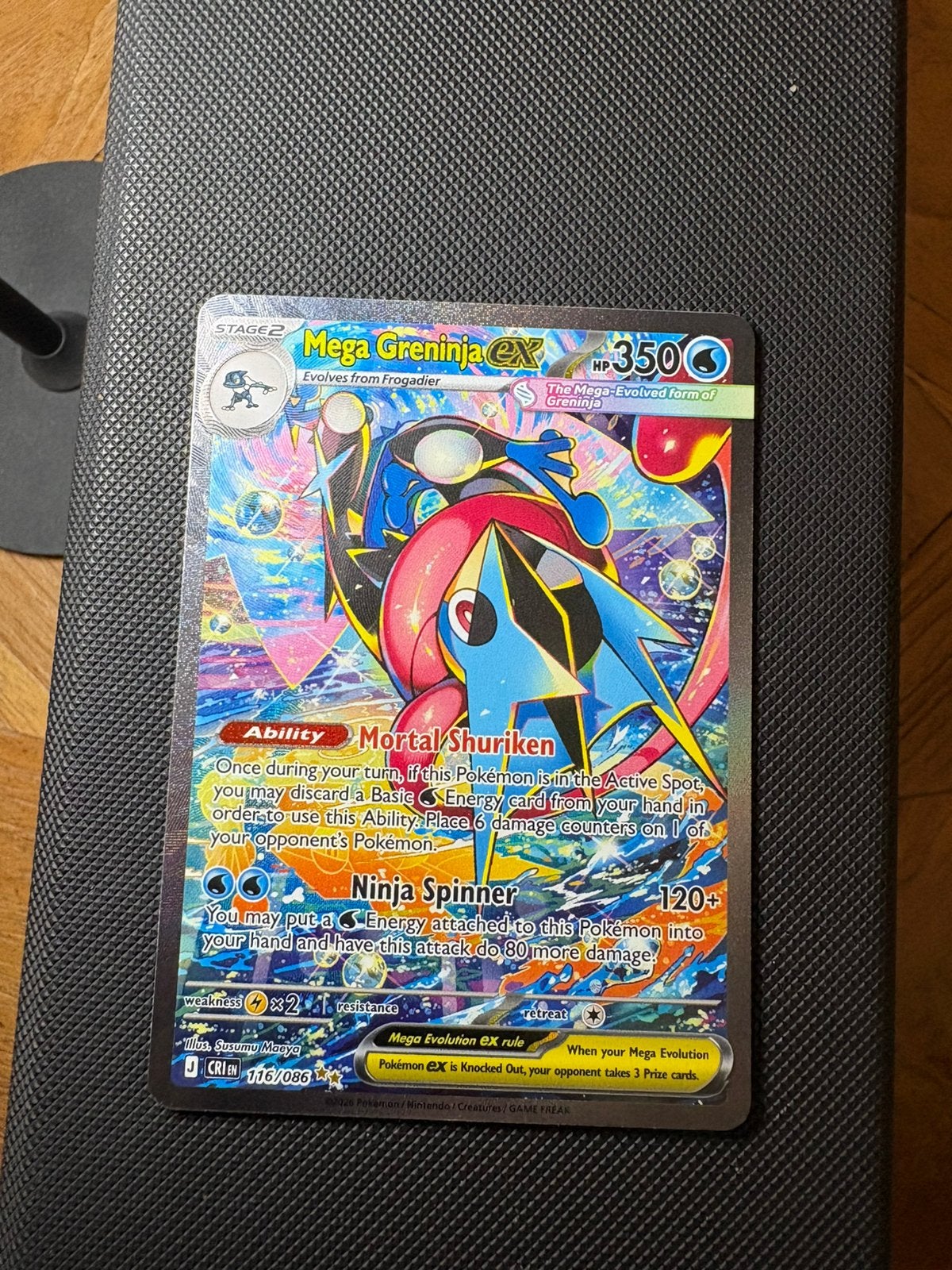 greninja cri116, Ophalen of Verzenden, Zo goed als nieuw