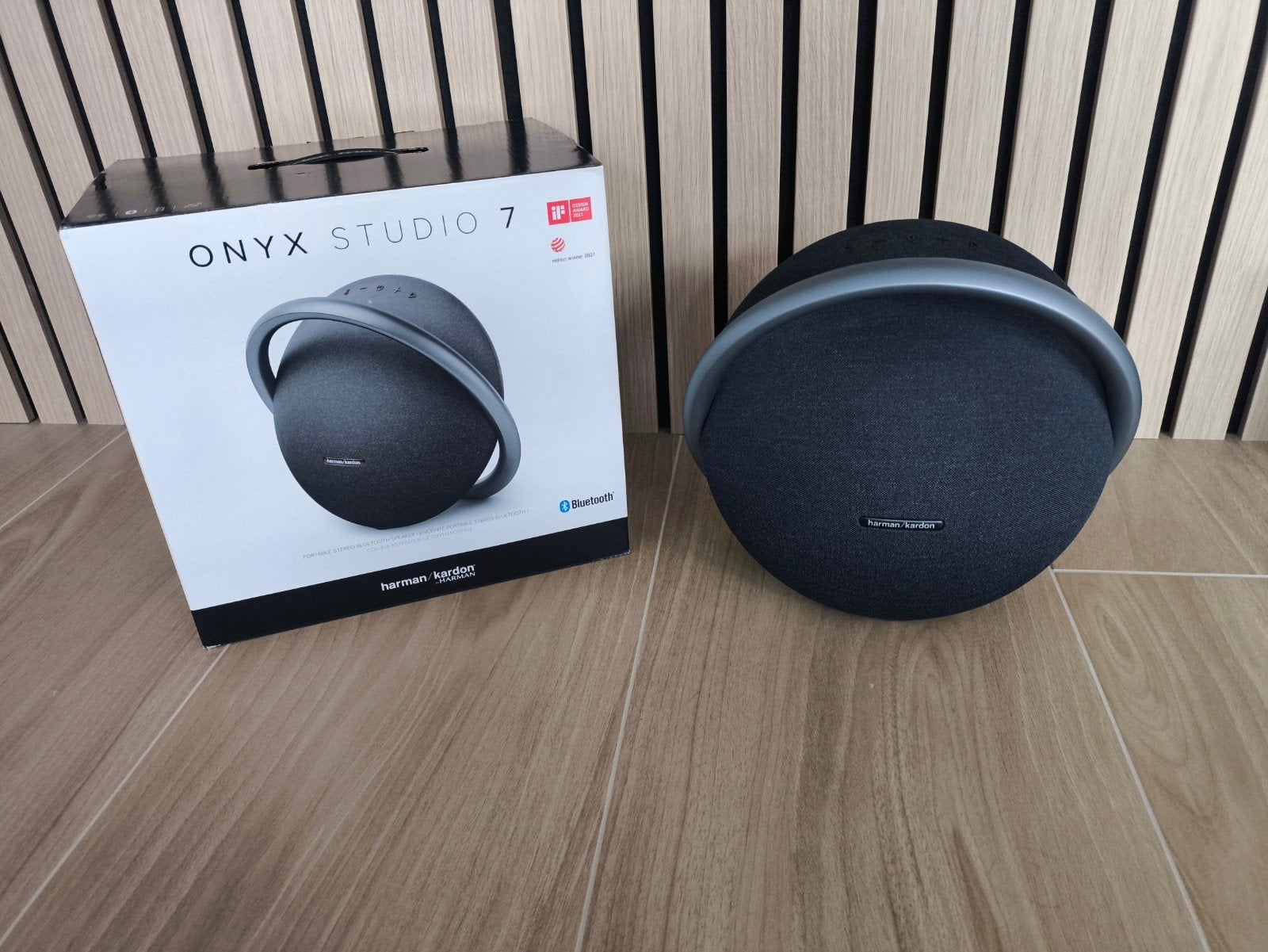 Harman Kardon Onyx Studio 7 als nieuw, Audio, Tv en Foto, Luidsprekers, Overige typen, Zo goed als nieuw, 60 tot 120 watt, Ophalen