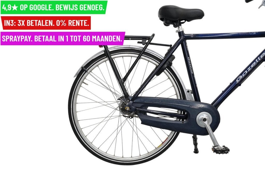 Herenfiets Gazelle 28"/54cm/7ver - Garantie/Levering, Fietsen en Brommers, Fietsen | Heren | Herenfietsen, 9713 Bv Groningen, Gebruikt