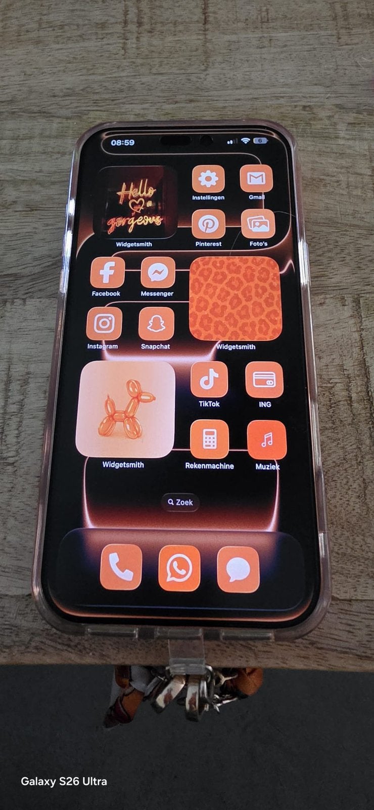Iphone 17 pro max, Ophalen of Verzenden, Zo goed als nieuw