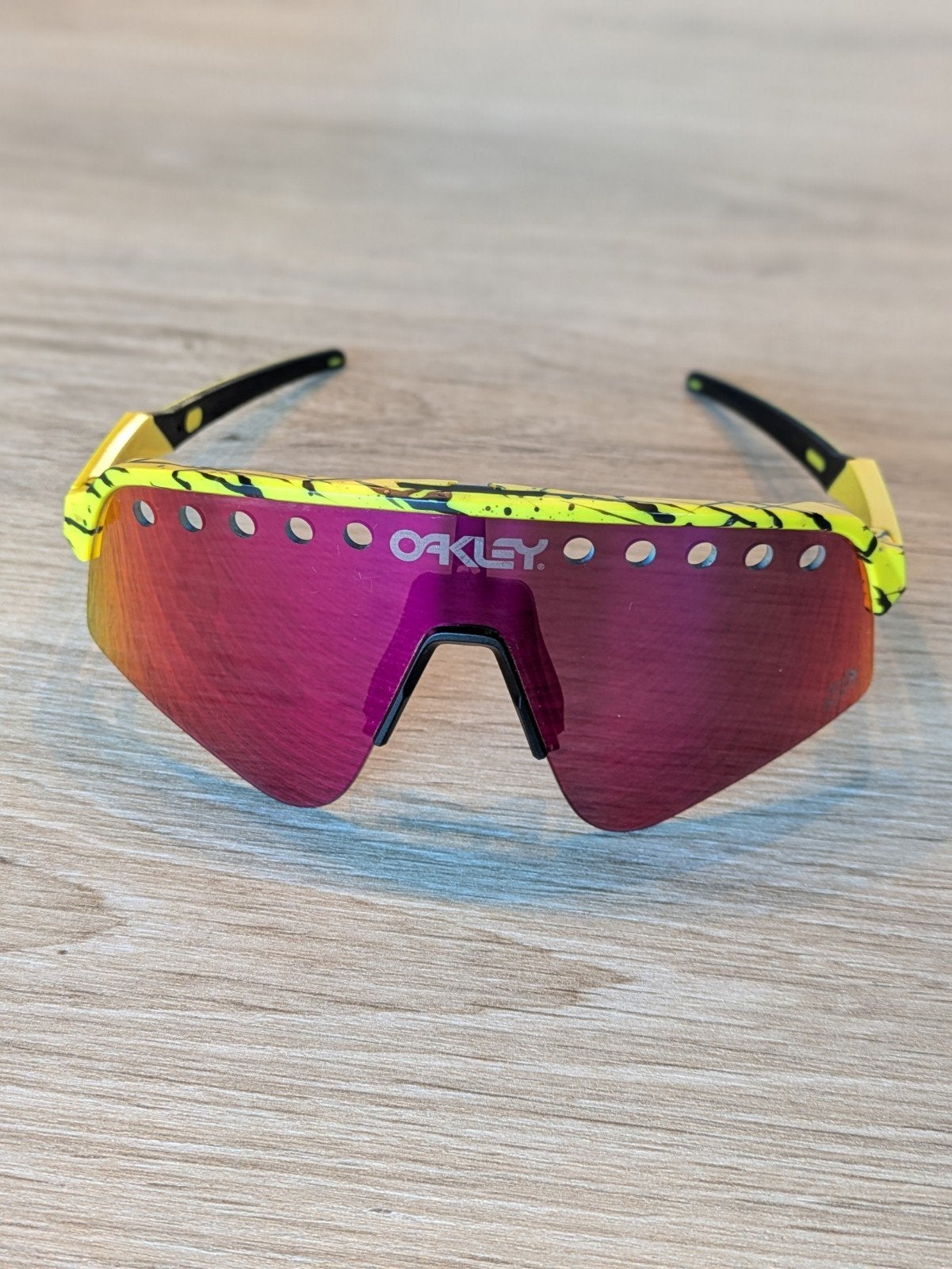 Oakley Sutro Lite Sweep TDF Limited Edition, Geel, Ophalen of Verzenden, Zo goed als nieuw, Oakley