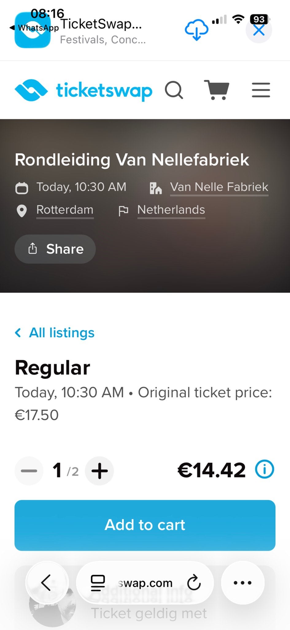 Rondleiding Van Nellefabriek