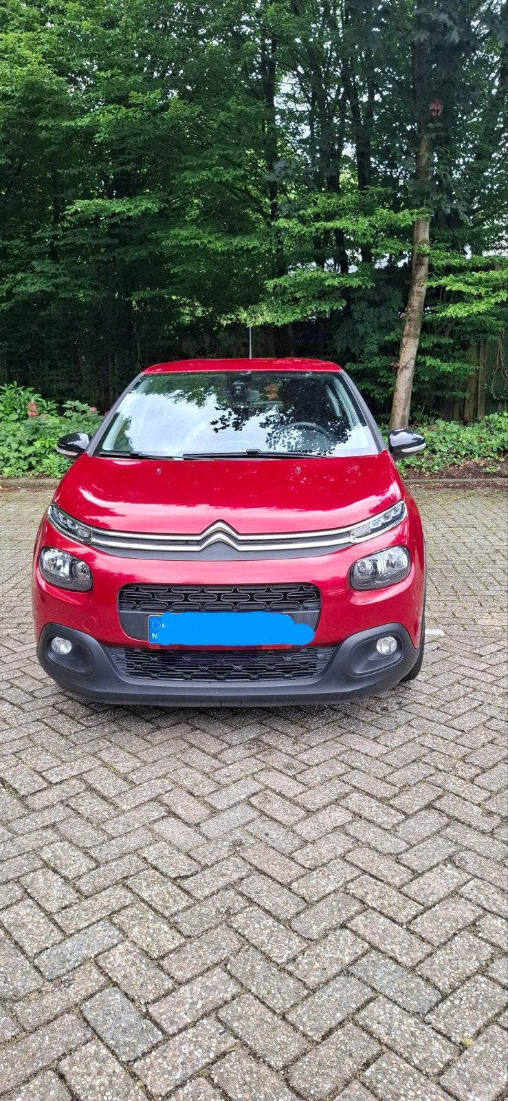 Citroën C3 1.2 Puretech 82pk 2018 Rood, Auto's, 450 kg, 40 €/maand, 1199 cc, 450 kg