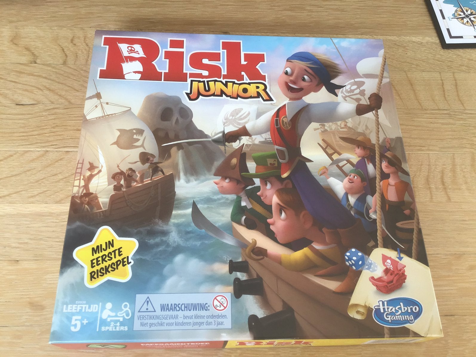 Risk junior (nieuw spel), Hobby en Vrije tijd, Gezelschapsspellen | Bordspellen, Ophalen of Verzenden, Zo goed als nieuw