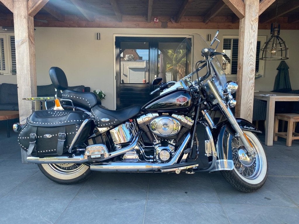 Harley Heritage Softail bj 2001, 2 cilinders, Gebruikt, Particulier, Toermotor