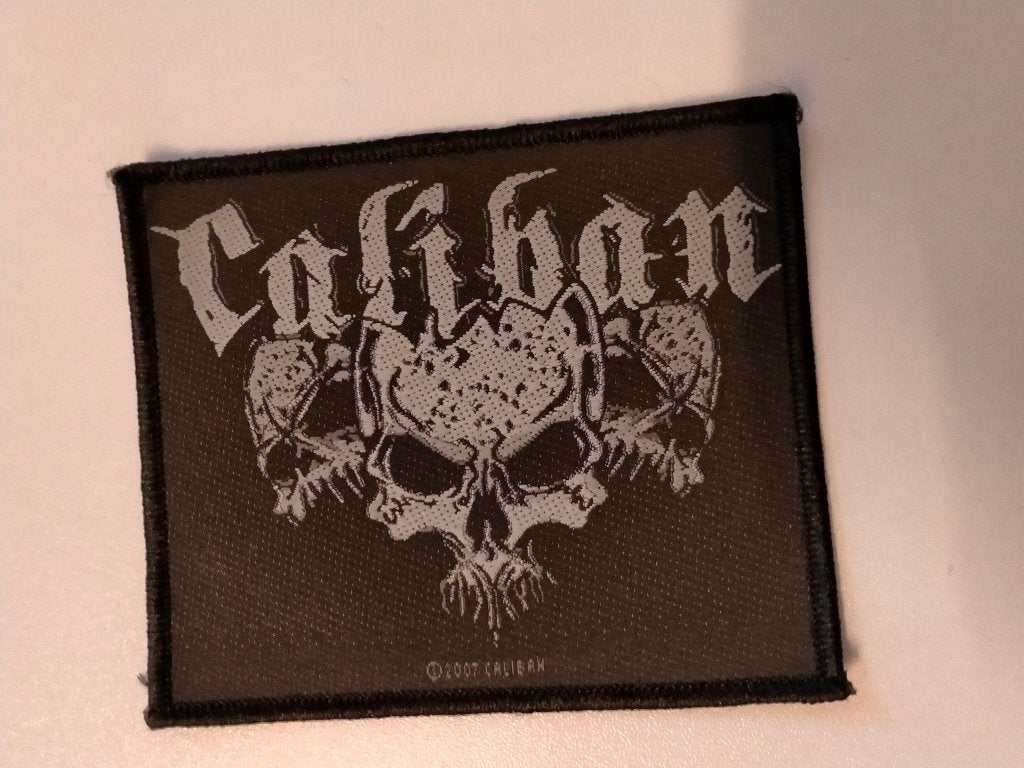 Caliban 2007 metalcore metal muziek patch embleem, Ophalen of Verzenden, Nieuw, Kleding