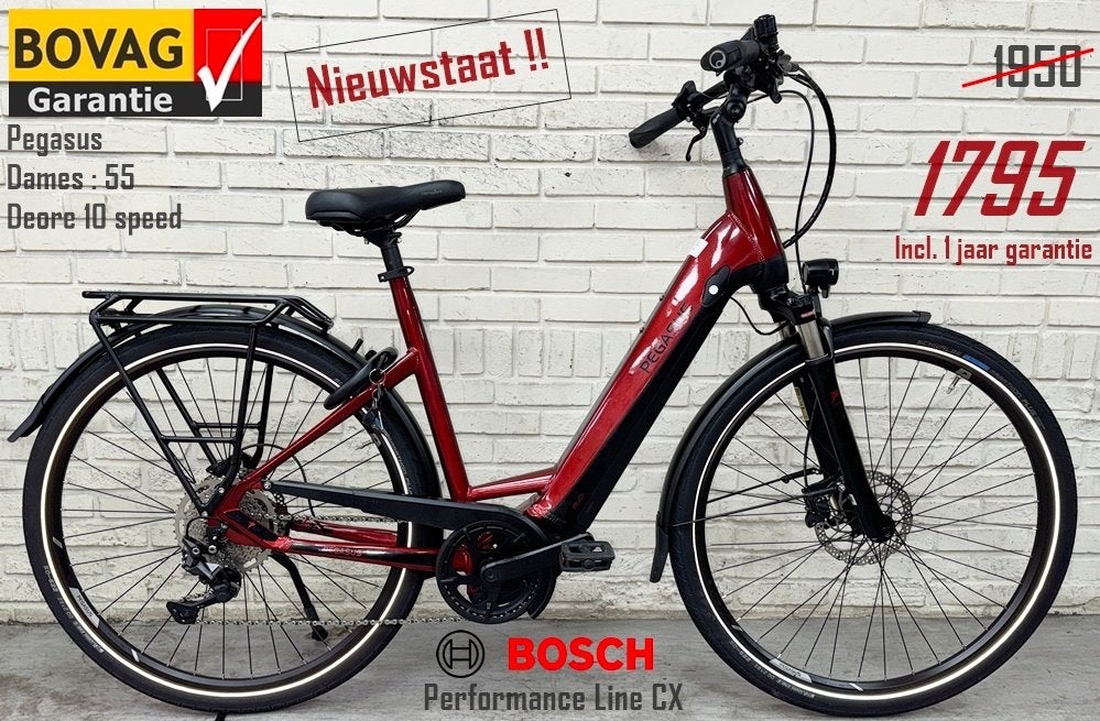 Zgan Gazelle E-Bikes mét 1jr garantie (ook op accu én motor), Ophalen, Zo goed als nieuw, 51 tot 55 cm, 50 km per accu of meer