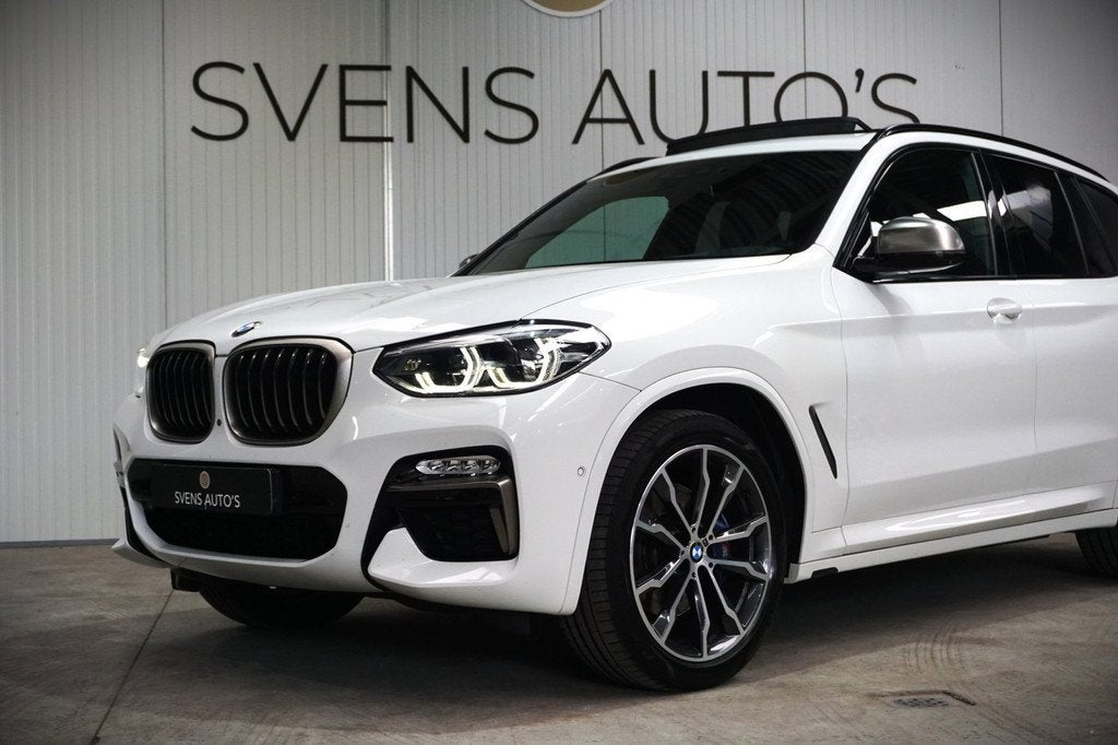 BMW X3 M40i xDrive Panodak|Trekhaak|HUD|LED|HiFi, Auto's, BMW, Automaat, Gebruikt, 2000 kg, Wit