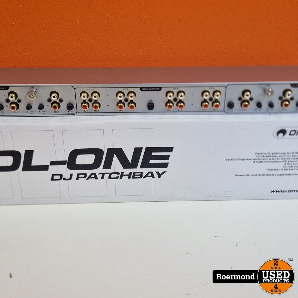 Omnitronic DDL-One DJ Patchbay Nieuw, Stagg, Gebruikt, Support@stagg.com, Doylestown, PA 18901
USA