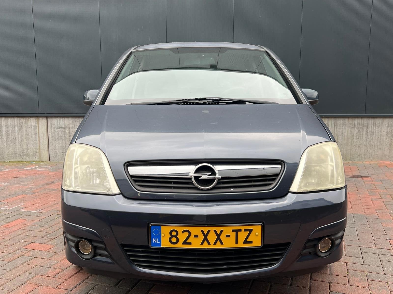 Opel Meriva 1.4-16V Temptation * Cruise * Airco * Elek-ramen, Voorwielaandrijving, Stof, Gebruikt, Zwart