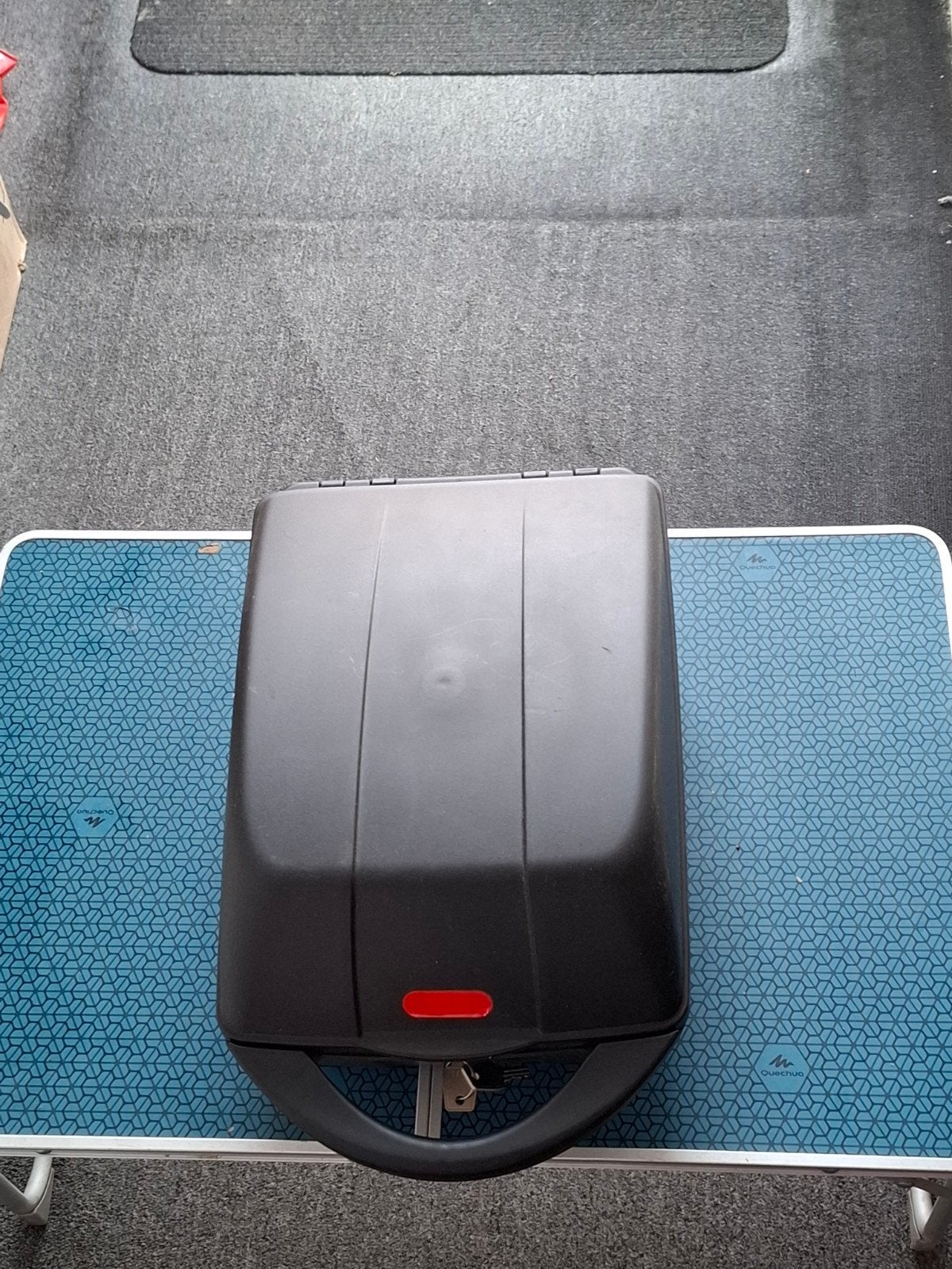 Polisport Topkoffer 12 Liter - Zwart/Grijs, Ophalen, Nieuw