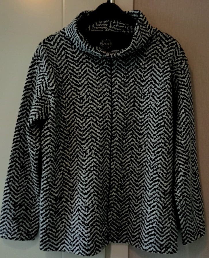 Nieuwe Zwart met Witte Coltrui - Maat 44 - Rabe, Rabe, Zwart, Maat 42/44 (L), Nieuw