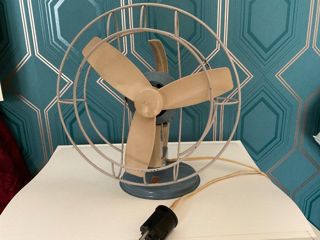 Tafel ventilator vintage Philips, Ophalen of Verzenden