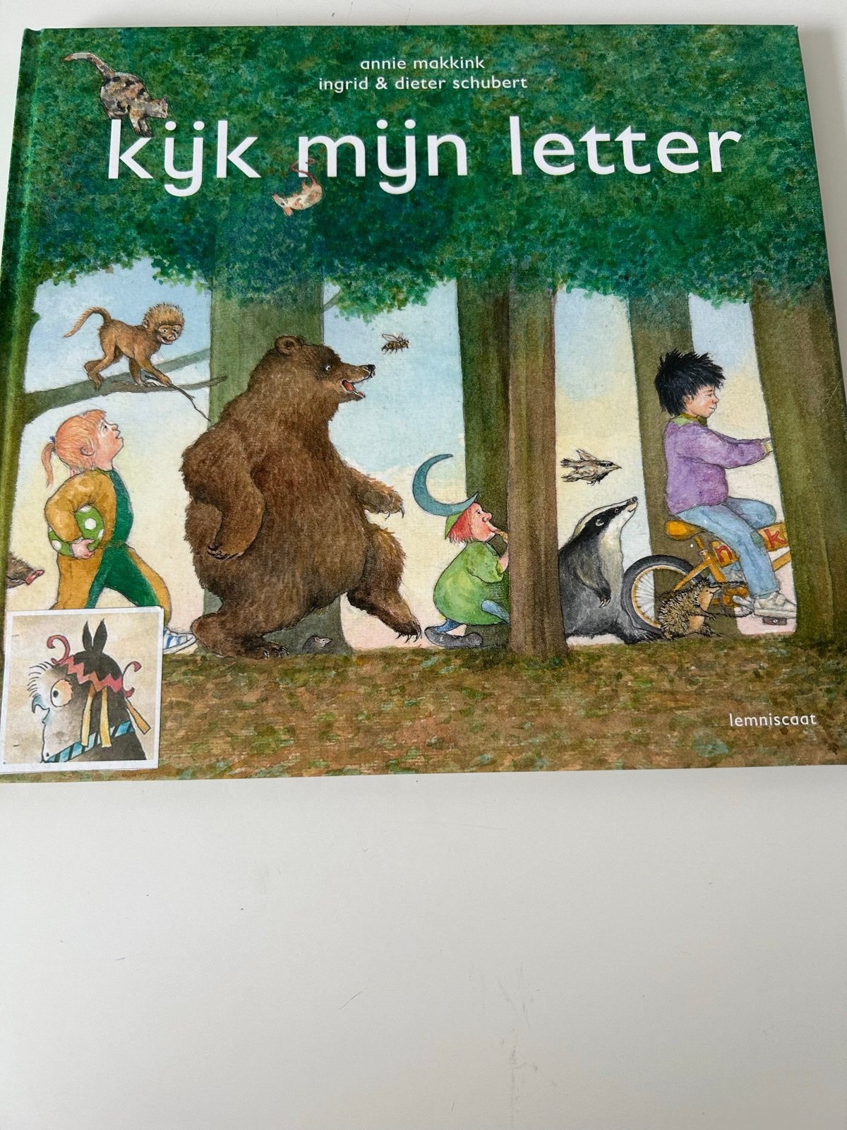 Kijk mijn letter - Annie Makkink, Ingrid & Dieter Schubert, Ophalen of Verzenden, Gelezen, Fictie algemeen