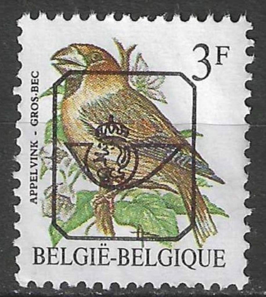 Belgie 1987 - OBP 820P7apre - Appelvink - 3 F. (ZG), Verzenden, Postfris, Voertuigen