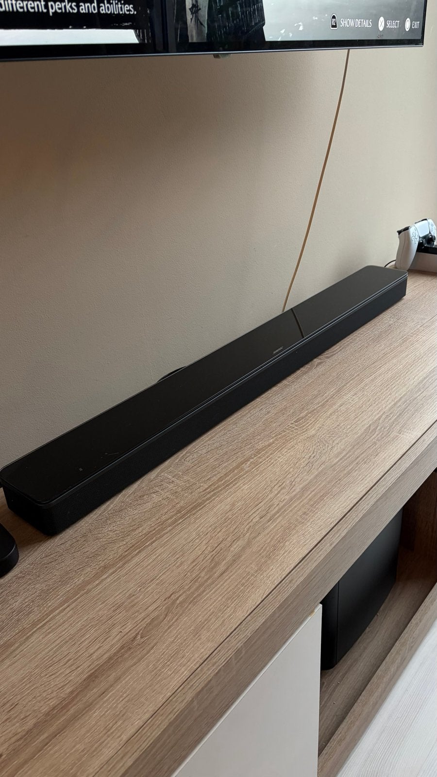 Bose Soundbar 700 met Bass Module 700 en Surround Speakers, Ophalen of Verzenden, Bluetooth, Zo goed als nieuw