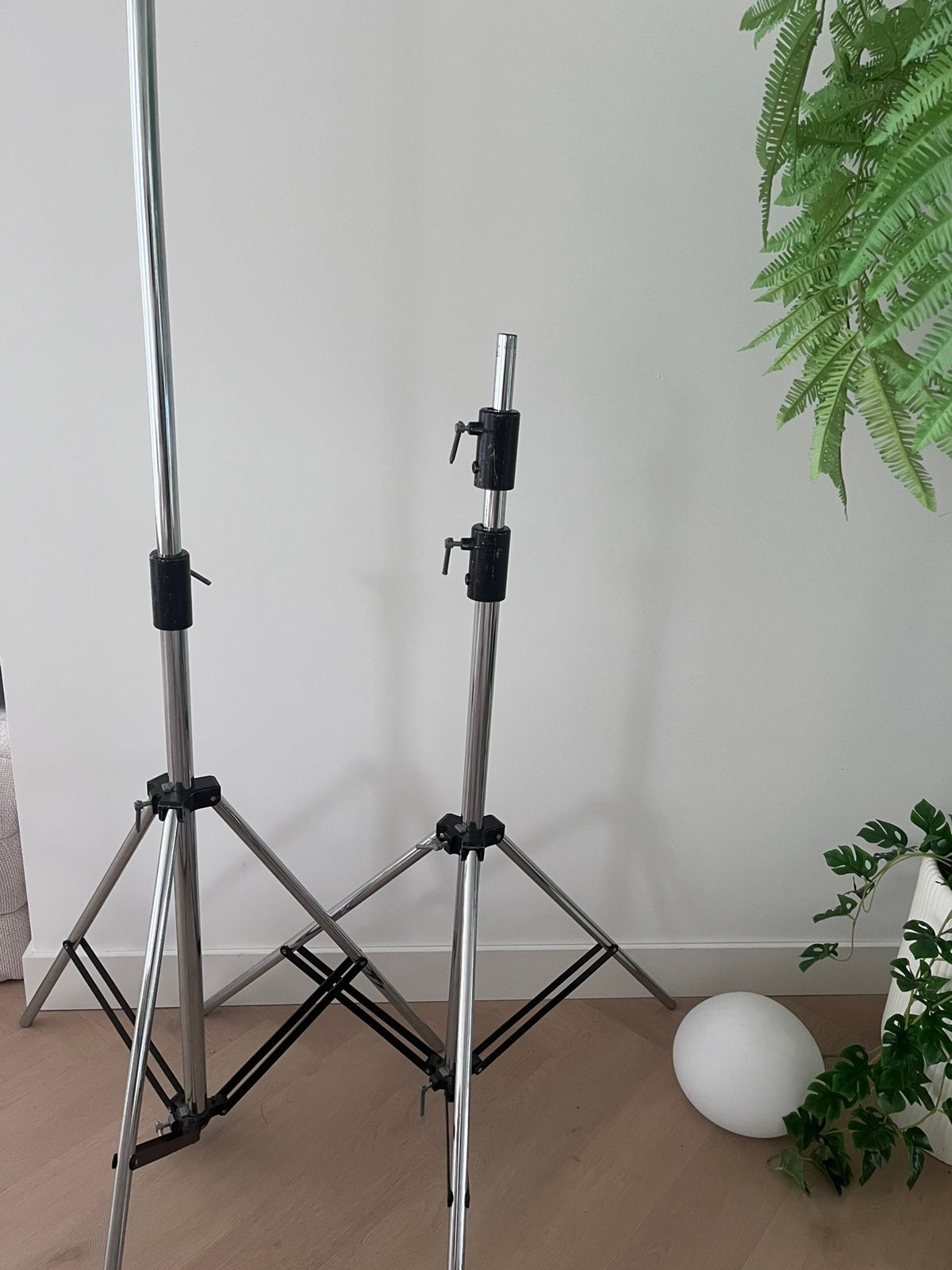 2 statieven voor licht etc, Ophalen, Zo goed als nieuw, Instrumentstandaard, Overige instrumenten