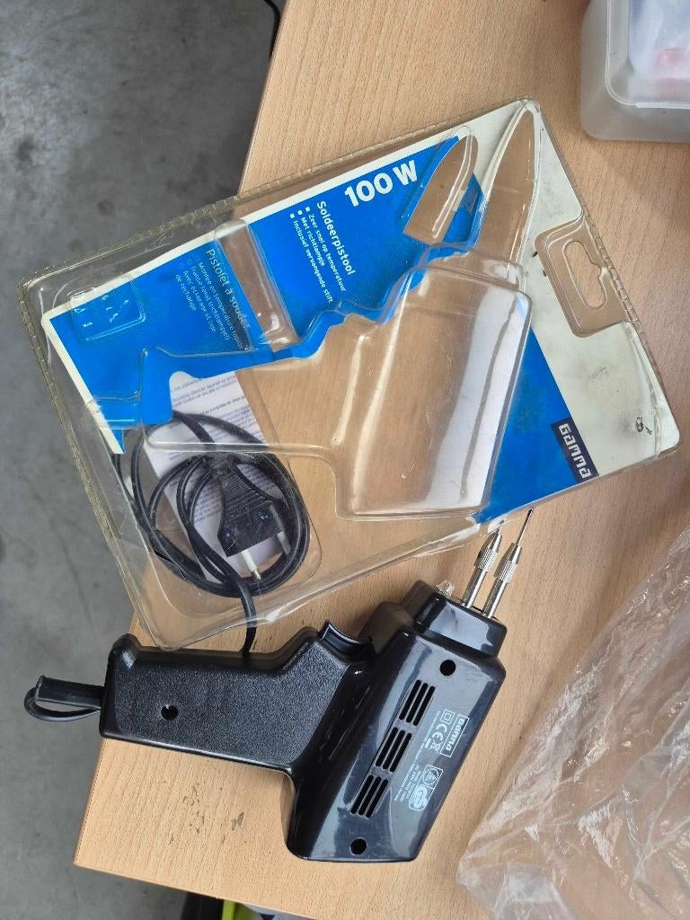 Gamma soldeerpistool 100W, Ophalen, Zo goed als nieuw