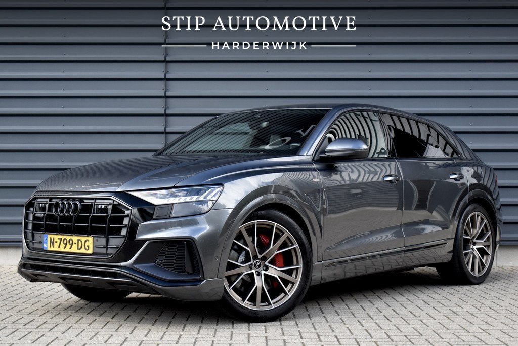 Audi Q8 55 TFSI e Quattro Pro Line S | ACC | RS-Seats | Head, Auto's, Audi, Bedrijf, Te koop, Q8, 4x4, ABS, Achteruitrijcamera