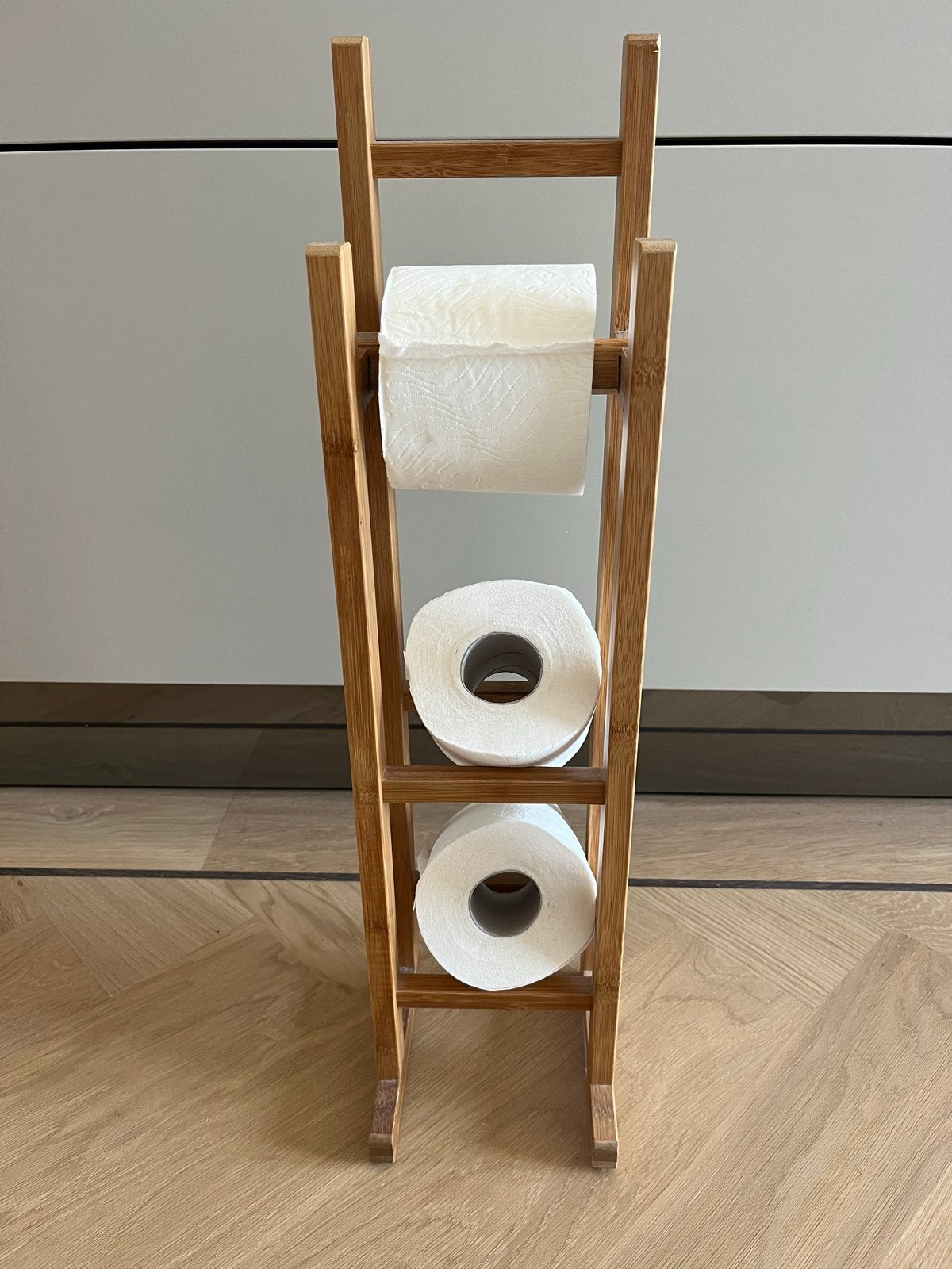 Bamboe toiletrolhouder, Ophalen, Zo goed als nieuw