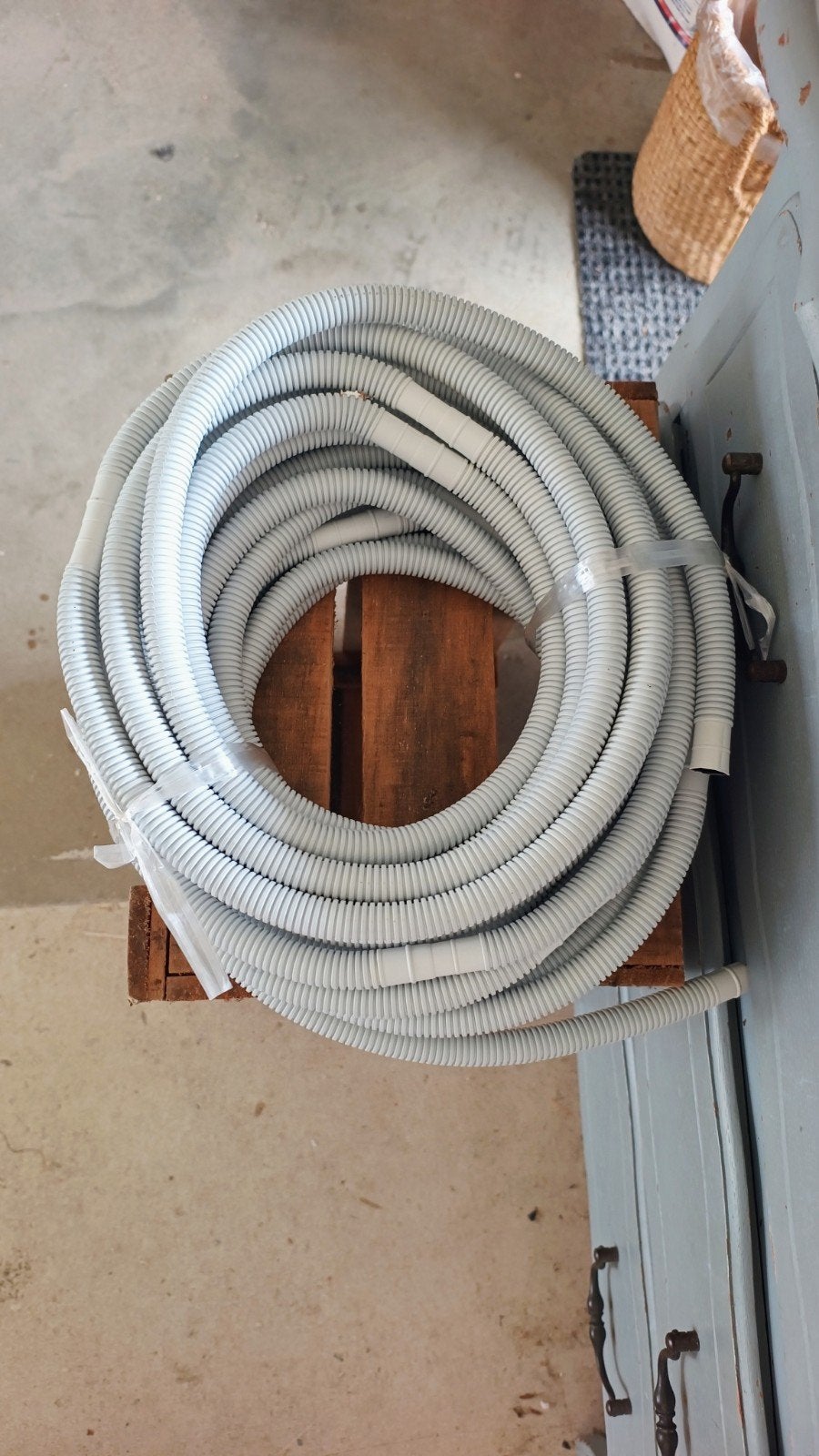 Nieuwe condensslang airco wit/zwart 15m, 20mm diameter, Witgoed en Apparatuur, Airco's, Ophalen of Verzenden, Nieuw