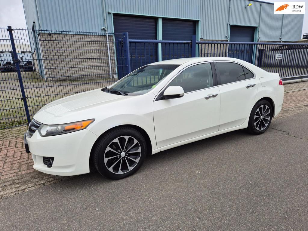 Honda Accord 2.0i *INRUILAANBIEDING*, Auto's, Euro 5, Stof, Gebruikt, Wit