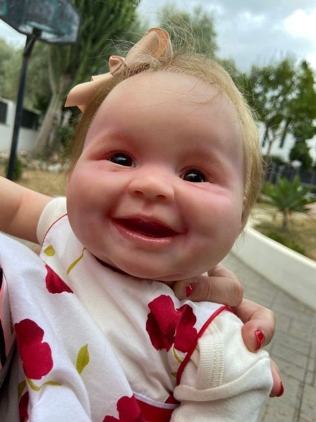 Reborn Juliana, Verzamelen, Poppen, Zo goed als nieuw, Pop, Ophalen of Verzenden