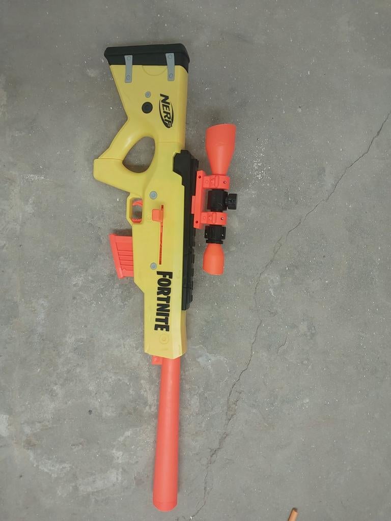 Nerf Fortnite BASR-L Bolt Action Blaster, Kinderen en Baby's, Ophalen of Verzenden, Gebruikt, Jongen of Meisje