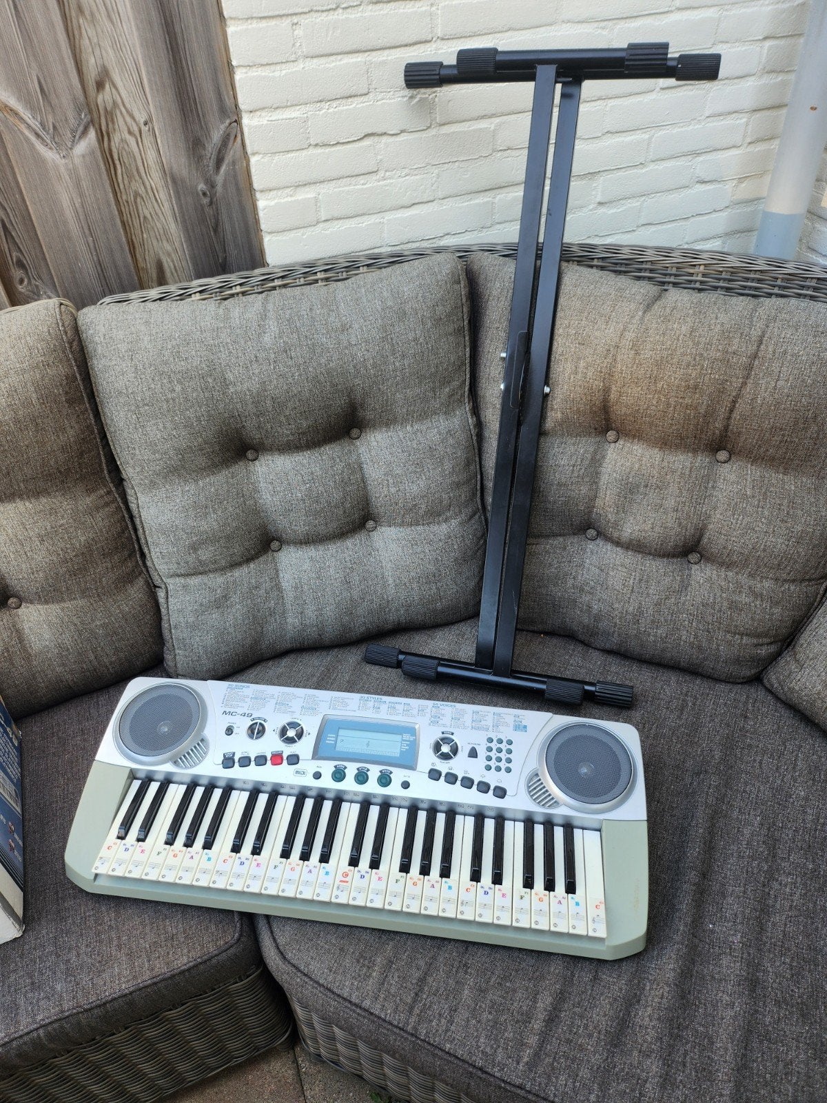 keyboard, Met standaard, Ophalen, Overige merken, 61 toetsen
