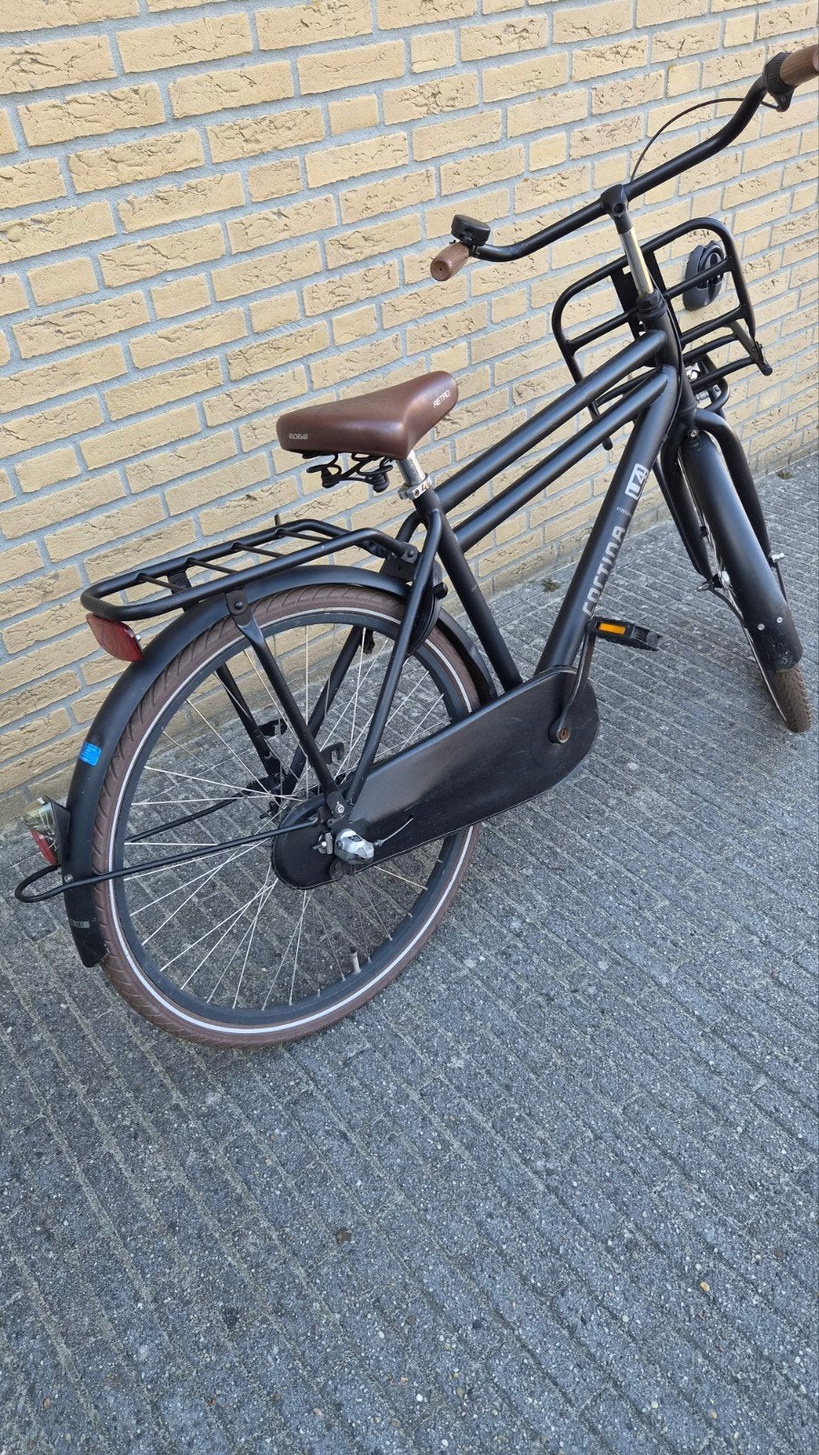 Cortina U4 Jongensfiets 26 inch, 3 versnellingen, Overige merken, Terugtraprem, Gebruikt, Versnellingen