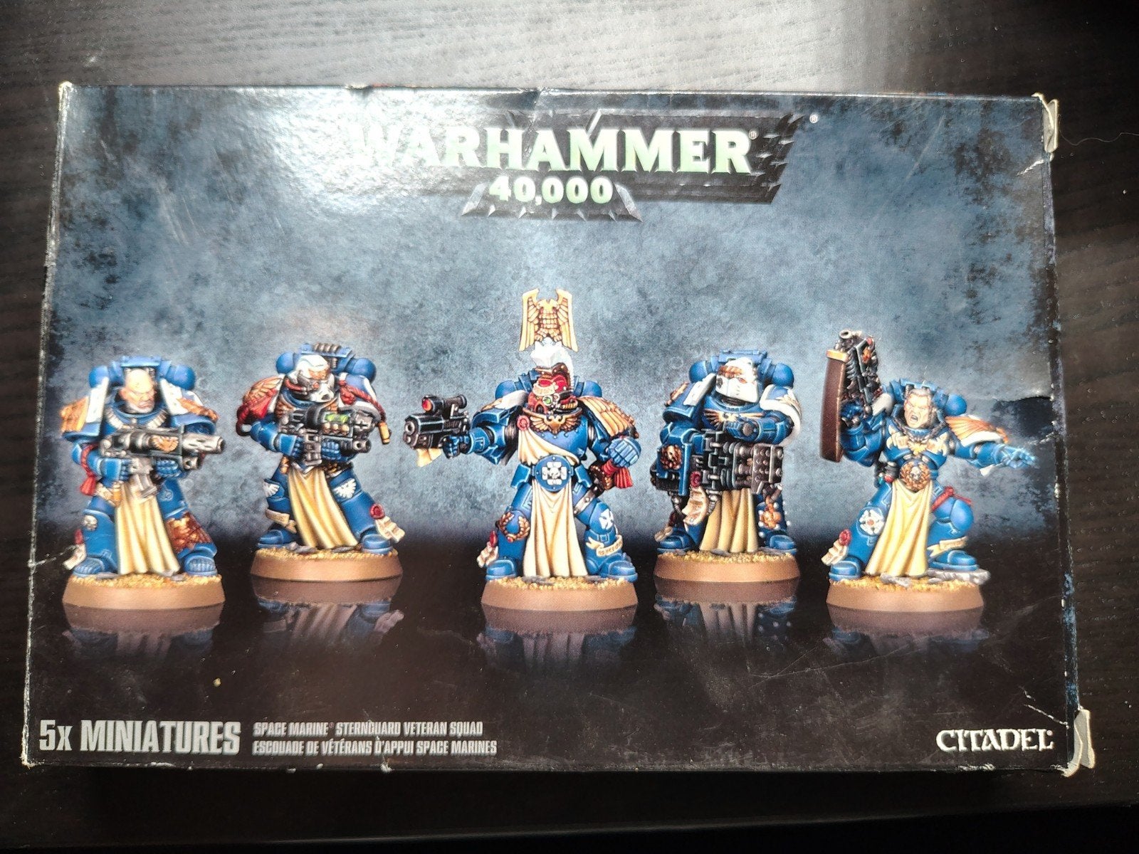 warhammer 40K space marines sternguard veteran, Ophalen of Verzenden, Zo goed als nieuw, Warhammer 40000, Figuurtje(s)