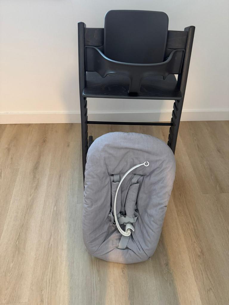 Stokke tripp trapp trip trap kinderstoel met newborn, Ophalen, Zo goed als nieuw, Overige typen
