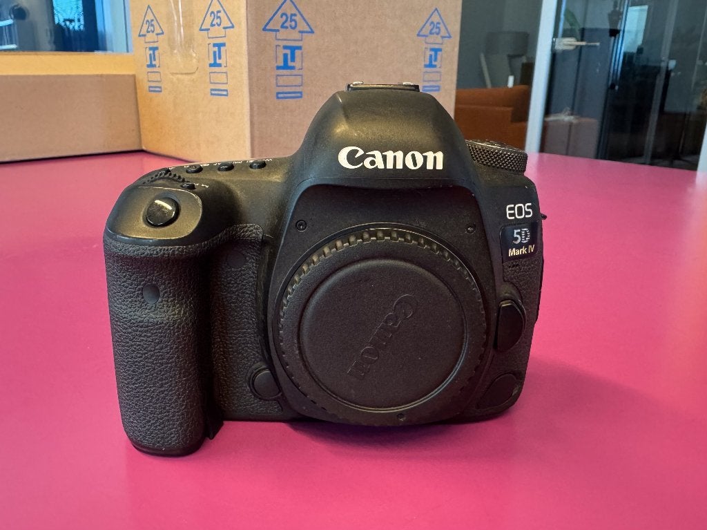 Canon EOS 5D Mark IV body, Ophalen, Gebruikt, Spiegelreflex, Geen optische zoom