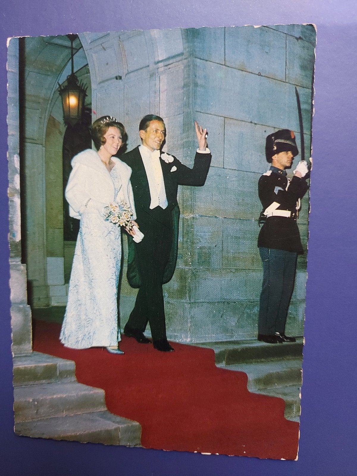 Ansichtkaart Huwelijk Prinses Beatrix en Prins Claus 1966, Ophalen of Verzenden