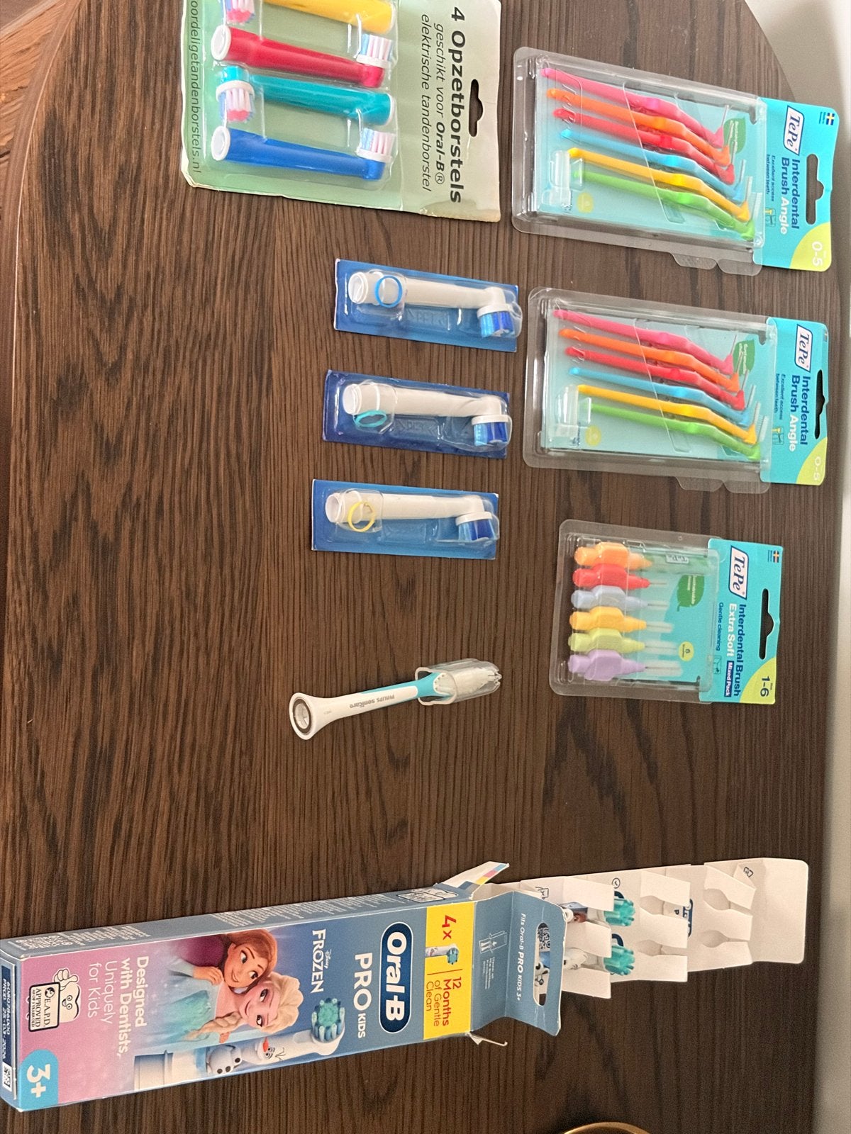 Diverse mondverzorgingsproducten: opzetborstels en ragers, Ophalen of Verzenden, Nieuw, Opzetborstel