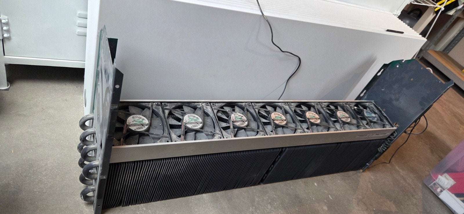 Jaga Strada Hybrid Warmtepomp Radiator 120x50cm - ZGAN, Ophalen, 30 tot 80 cm, Gebruikt, Radiator