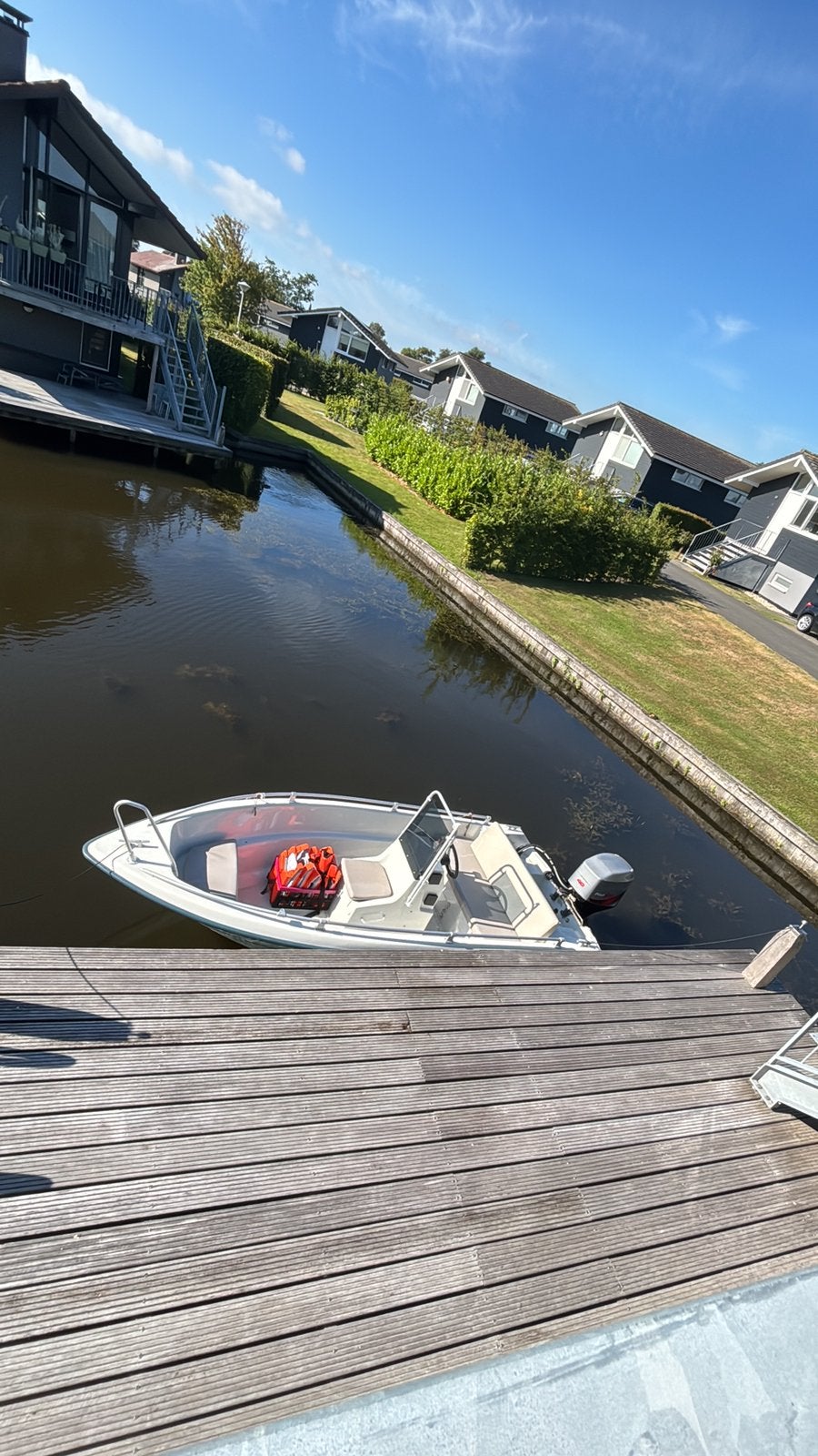 Console boot *vaarklaar* incl trailer, Overige merken, Met afstandsbediening, 5 m, Zo goed als nieuw
