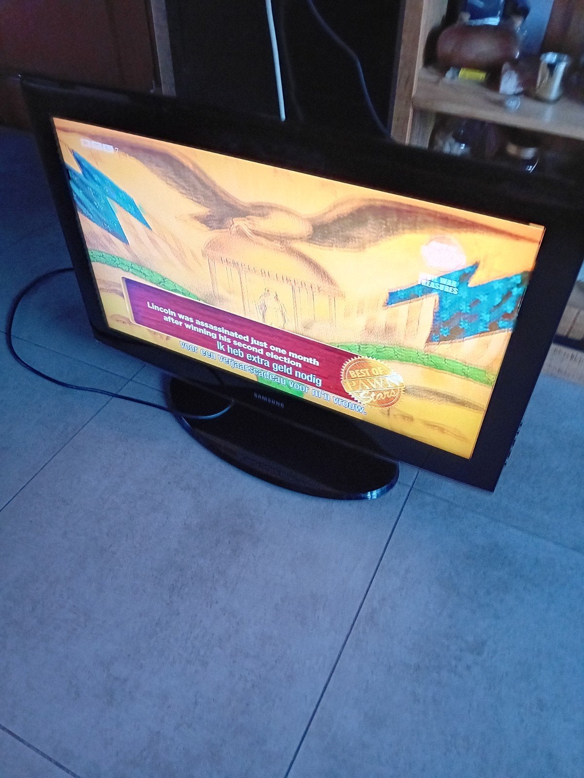 Samsung TV 80 cm (32 inch) met afstandsbediening, Ophalen, Gebruikt, 80 tot 100 cm, Samsung
