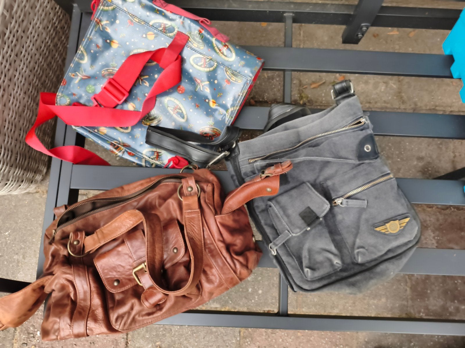 Diverse Tassen Collectie: Handtassen & Schoudertassen, Ophalen, Gebruikt