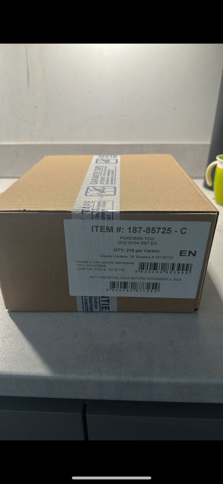Paradox rift boosterbox case, Ophalen of Verzenden, Zo goed als nieuw