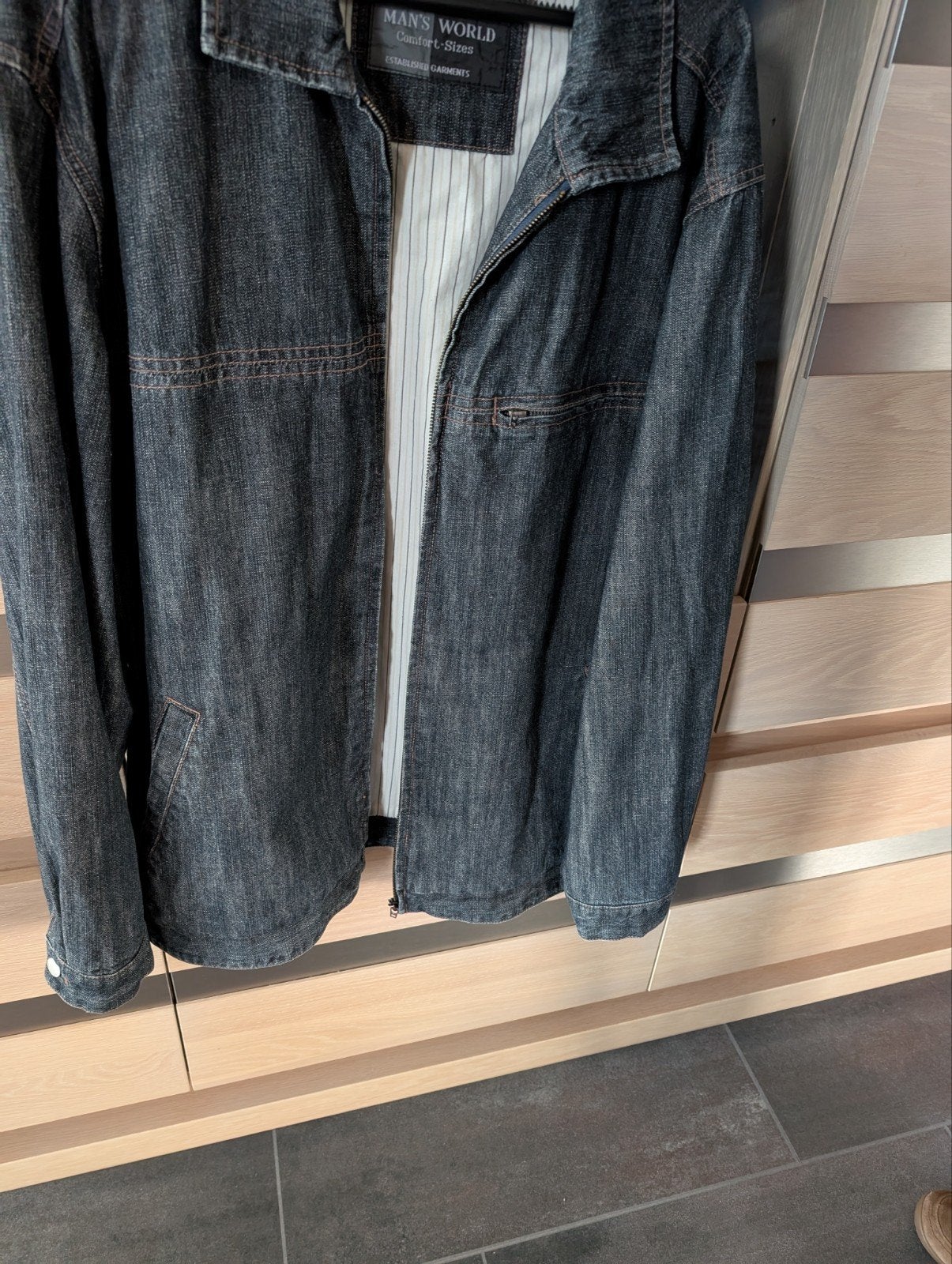 Heren Spijkerjack plm. XL., Kleding | Heren, Ophalen of Verzenden