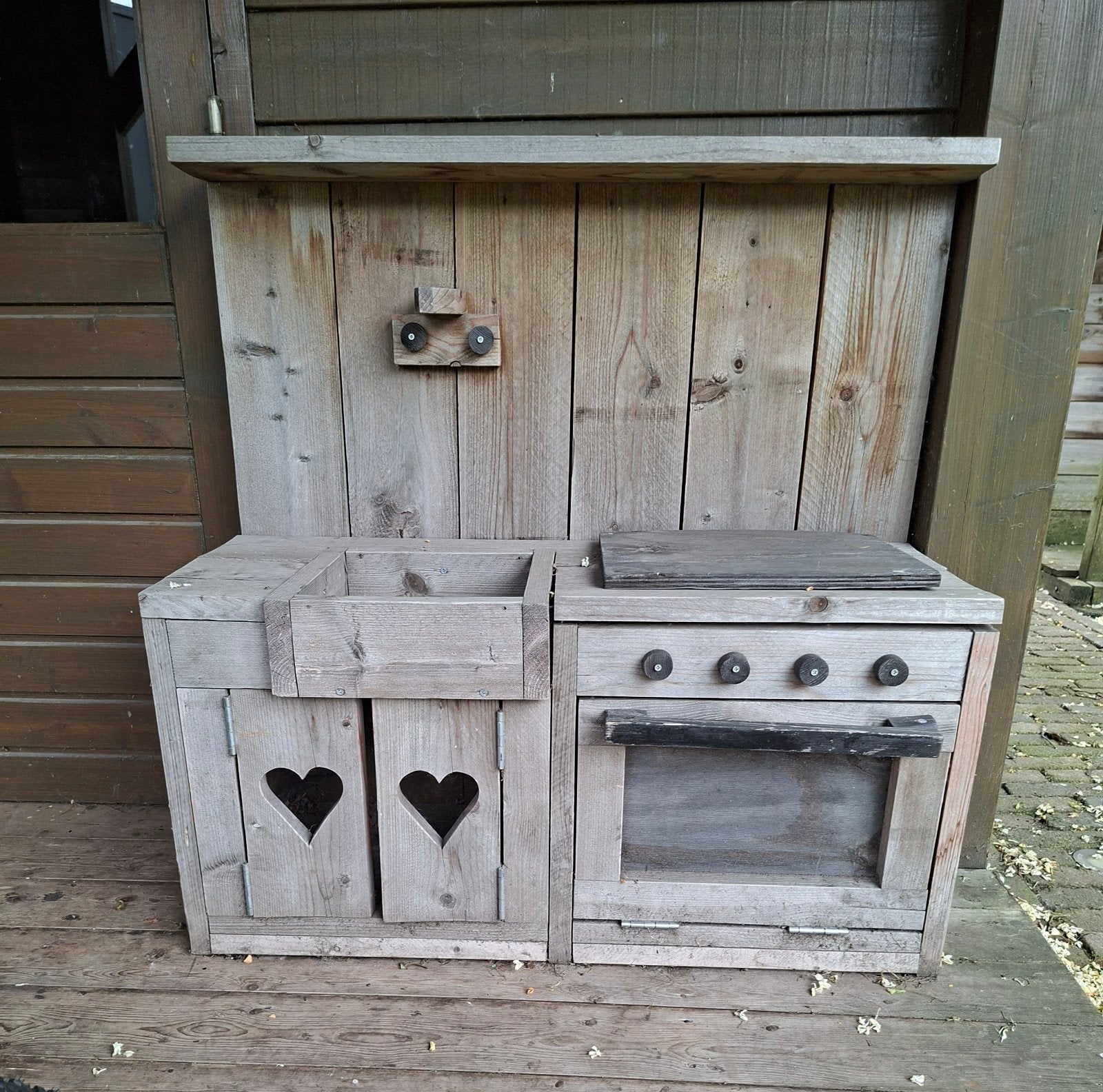 Houten Speelkeuken, Ophalen, Gebruikt, Hout, Speelkeuken