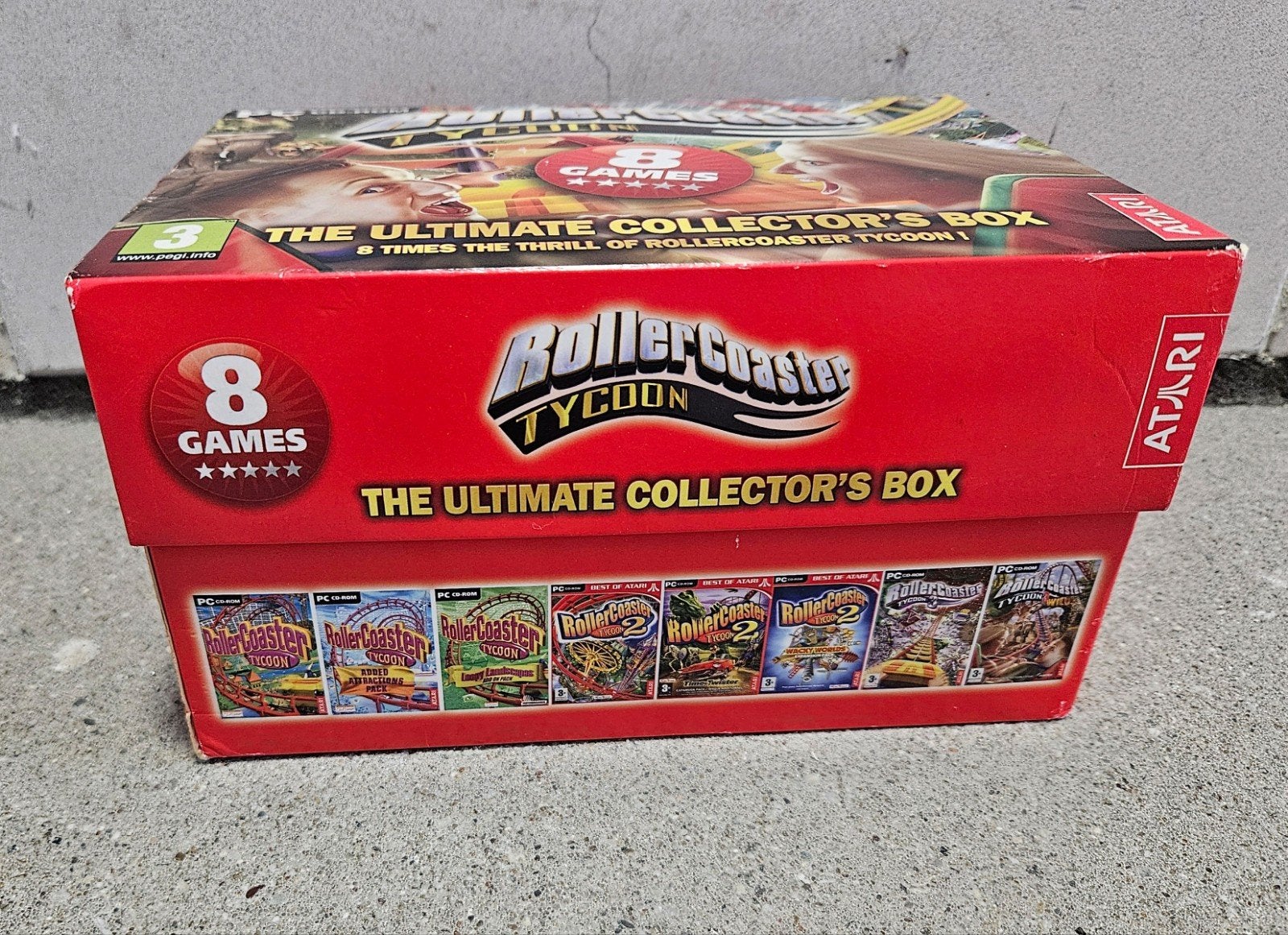 RollerCoaster Tycoon - The Ultimate Collector's Box (PC)., Spelcomputers en Games, Games | Pc, 1 speler, Ophalen of Verzenden