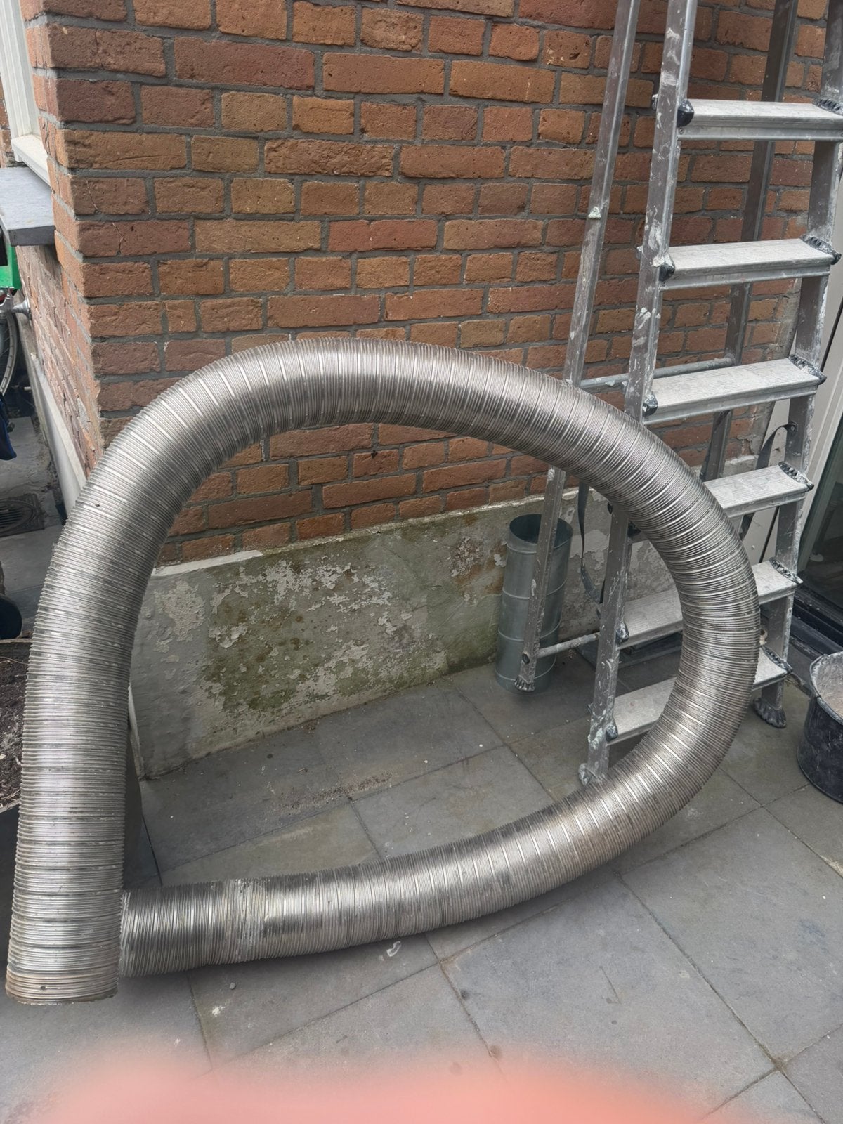 Flexibele buis 3.30m, Ophalen, 6 meter of meer, Overige typen, Zo goed als nieuw